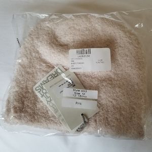 Barefoot Dreams Pink Beanie NWT 12-18 months